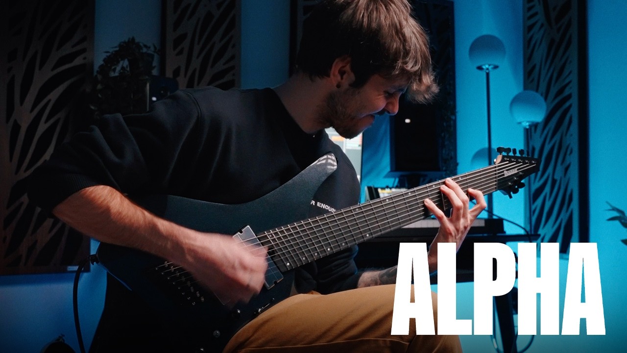 ALPHA 8-string A528 | Alessandro Zilio | Ibanez - YouTube