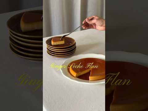 Ginger Leche Flan 🫚