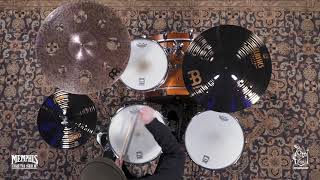 Video thumbnail for Meinl 20" Byzance Dark Trash Crash Cymbal - 1576g (B20DATRC-1012221O) by Memphis Drum Shop