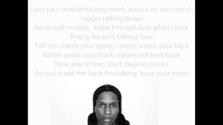 ASAP Rocky - "Long Live A$AP" [EXPLICIT/UNCENSORED] w LYRICS