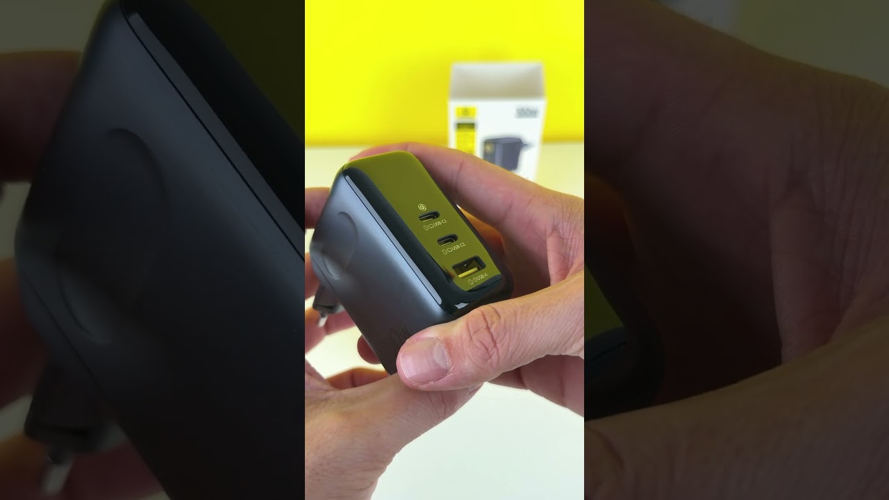 СЗУ Baseus PicoGo AE21 Fast Charger 100W (1USB-A/2C) + кабель Type-C to Type-C (E0121B)