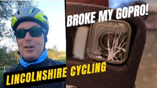 I Broke My GoPro!  Lincolnshire Wolds Cycling