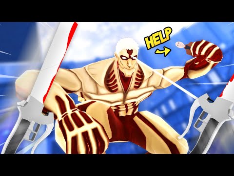 Fighting the Armored Titan with my Friend and Everything Went Wrong in Attack On Quest VR