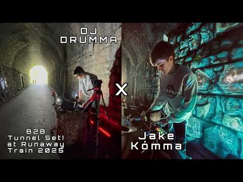 JAKE KÓMMA VOL 6: Runaway Train 2025, B2B with DJ DRUMMA