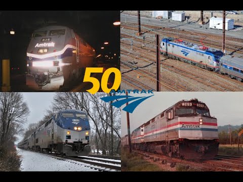 50 Years of Amtrak! (1971-2021)