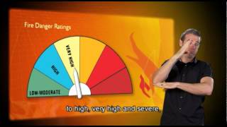 QFRS Catching Fire series -- Part 10: Bushfire safety (Auslan & captions)