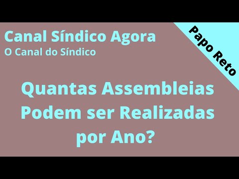 Quantas Assembleias Podem ser Realizadas por Ano no Condomínio?