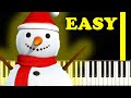 Little Baby Bum Let S Make A Snowman Piano Tutorial Piano AccoMan