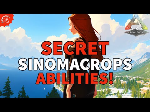 SECRET Sinomacrops ABILITIES! (Ark Survival)