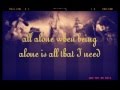 The Avett Brothers "The Perfect Space" lyrics