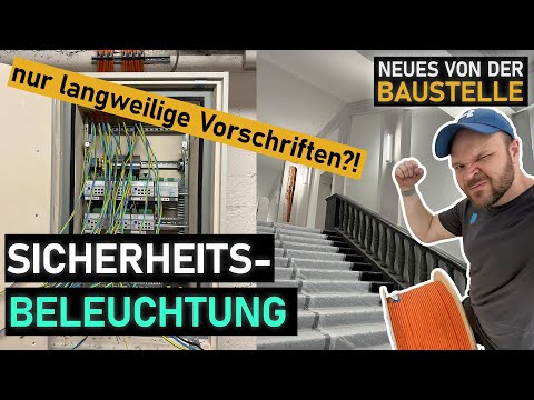 Sicherheitsbeleuchtung - wie geht's - wo steht's?