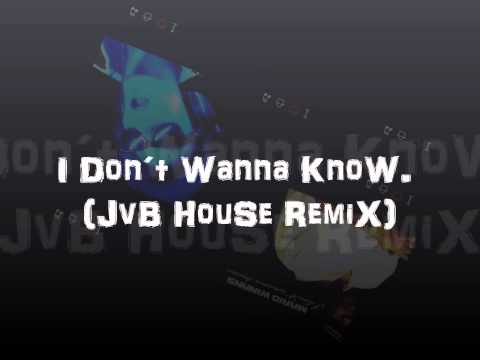 Mario Winans - I Don´t Wanna Know (JvB House Remix)