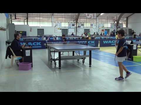 Arthur Dubois / Paco Araspin - 1/2 Finale Critérium Fédéral -11ans Aquitaine - Tour 1