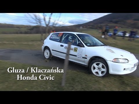 45 Cieszyńska Barbórka 2019 - 6 Runda RSPS - Marcin Gluza / Kamila Klaczańska - Honda Civic