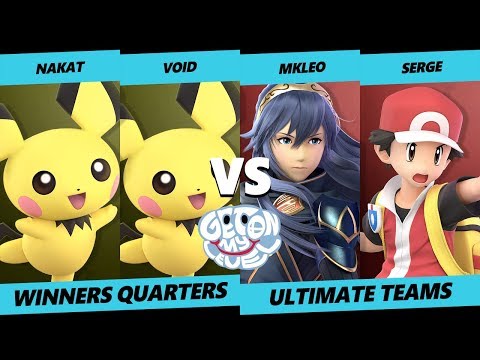 GOML 2019 SSBU - MkLeo & Serge Vs. NAKAT & Void - Smash Ultimate Tournament Winners Quarters
