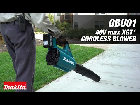 Makita GBU01M1 40V Max Lithium-Ion battery XGT Brushless Cordless Blower Kit with 35 mins Run Time