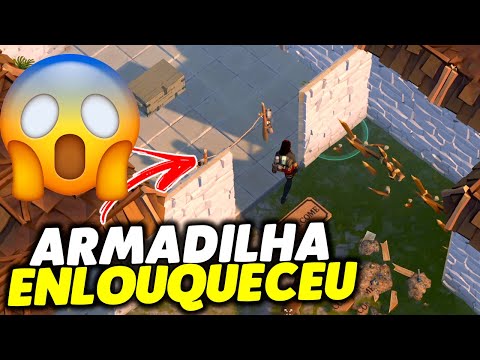 ARMADILHA ENLOUQUECEU A INVASÃO COM ITENS TOPS - Last Day On Earth