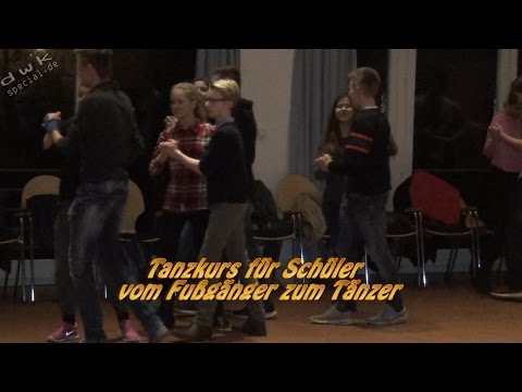 Tanzkurse für Schüler ab Klasse 9 vom Fußgänger zum Tänzer !
