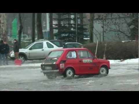 1 Nowohucka Gymkhana - Krzysztof Furman - Fiat 126p