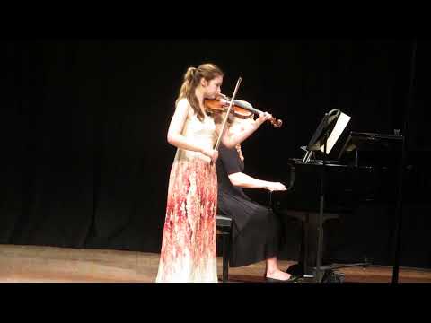 Morning Music Concert QYO Sophia Jones Mozart Violin Concerto No 4 in D major 1st movt