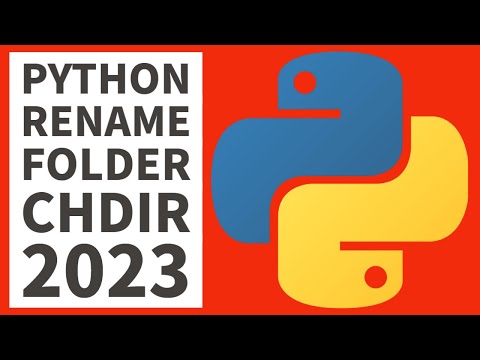 Python Programming Tutorial Rename Folders 2023