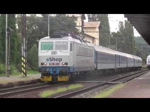 ČD 362.081 - Odjezd vlaku R 652 František Křižík - Praha-Vršovice, 13.8.2014