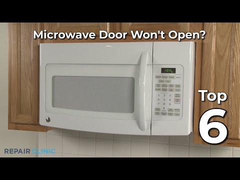 Microwave Door Won't Open — Microwave Troubleshooting