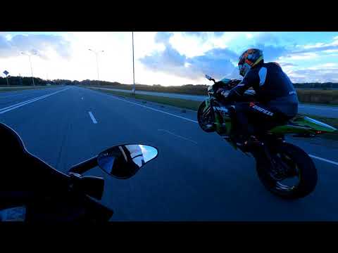 KAWASAKI ZX10R NINJA with Bes and Cobalt, KENIG TT