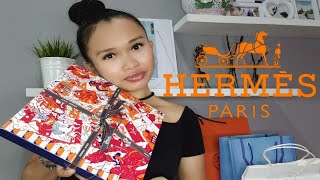 Hermes Unboxing | Hermès | Cadeau | Carré d'Hermes