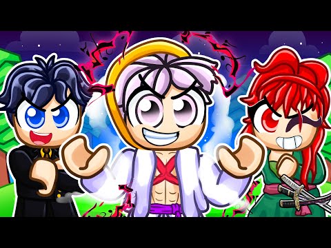 Having A ONE PIECE ANIME FAMILY in Roblox!