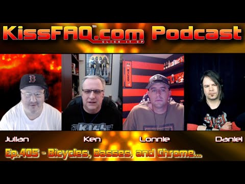 KissFAQ Podcast Ep.405 - Bicycles, Basses, and Chrome...