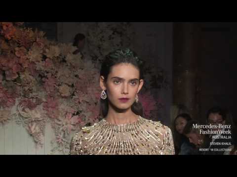 STEVEN KHALIL COLLECTION MERCEDES-BENZ FASHION WEEK AUSTRALIA RESORT 18 COLLECTIONS