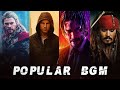 Top 10 Hollywwod BGM | Movie themes ft.Jacksparrow, John wick, Avengers, Thor, Departed, Shang chi
