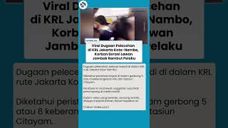 Viral Dugaan Pelecehan Seksual di KRL, Korban Berani Jambak & Melawan Pelaku Hingga Kabur