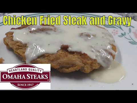 Ninja Foodi OMAHA STEAKS Chicken Fried Sirloin Steak...