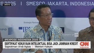 Sertifikat Kekayaan Intelektual Bisa Jadi Jaminan Kredit