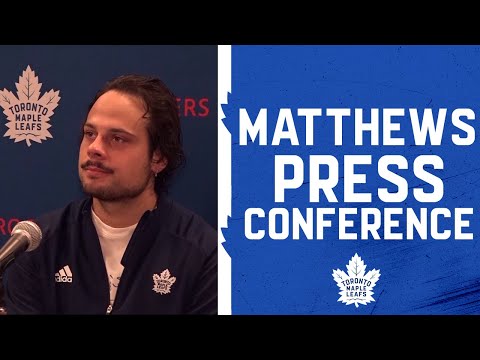 Auston Matthews Morning Skate | Toronto Maple Leafs at Carolina Hurricanes | October 25, 2021