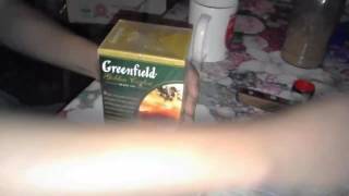 Unboxing чая greenfield фото