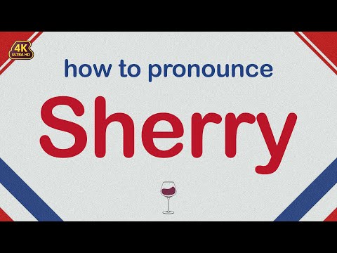 How to pronounce Sherry 【 American Accent 】
