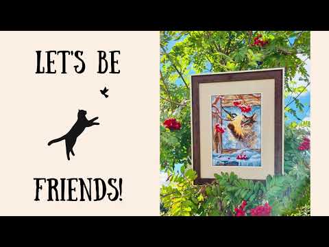 RIOLIS cross stitch kit review. 2049 Meeting at the Window