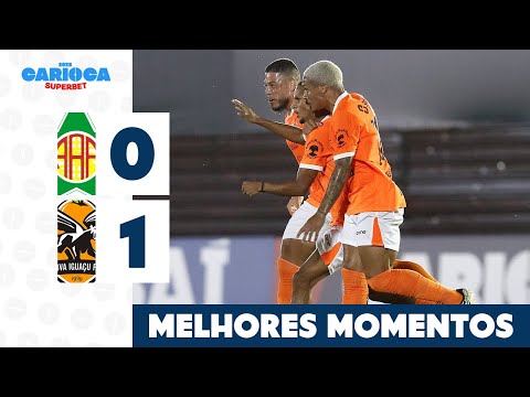 PORTUGUESA 0 X 1 NOVA IGUAÇU - MELHORES MOMENTOS - CARIOCA SUPERBET 2025