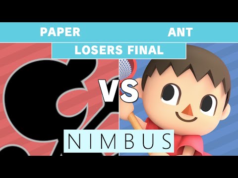 Nimbus #45 Paper (Mr. Game & Watch) vs. BaSK | Ant (Villager) Losers Final - Smash Ultimate