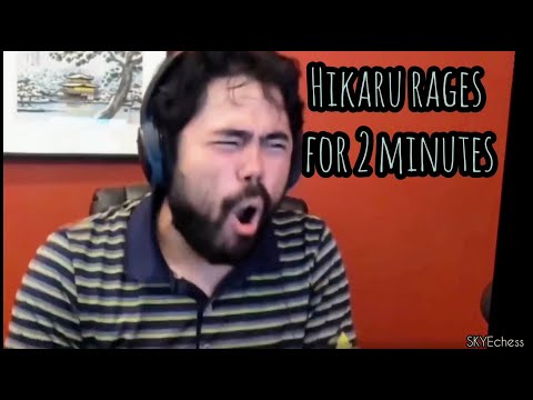 Hikaru Nakamura RAGES for 2 minutes
