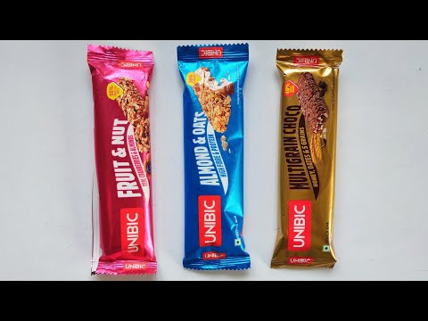 UNIBIC Fruit&Nut Vs Almond&Oats Vs Multigrain Choco || Protein Chocolate