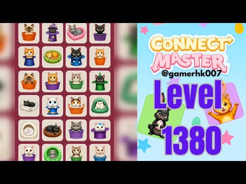 Connect Master Level 1380 Hard Level Walkthrough Solution