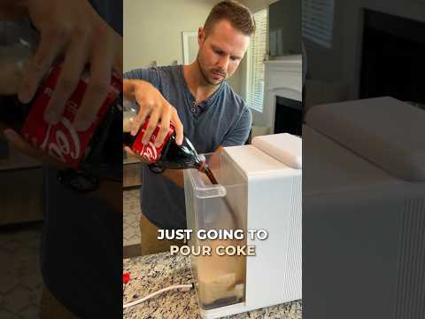 I Poured COCA COLA into a Water Filter and Here's What Happened