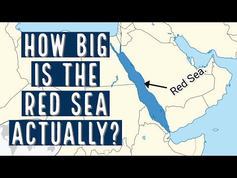 The Red Sea - How Big Is The Red Sea Actually?