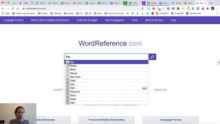 Using wordreference.com