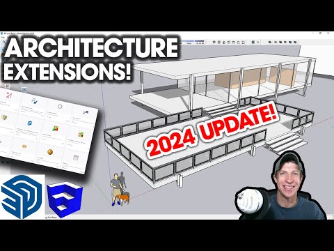 The TOP SketchUp Extensions for ARCHITECTURE in 2024!