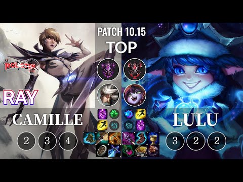 KT Ray Camille vs Lulu Top - KR Patch 10.15